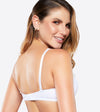 Feria del brasier-brasier strapless encaje-blanco-mujer